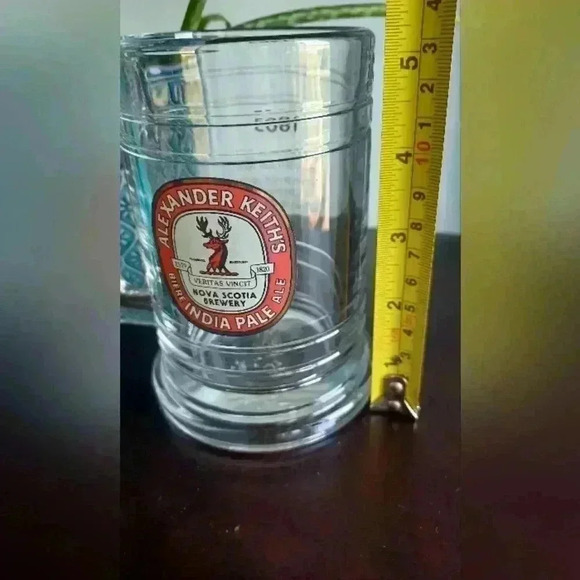 Alexander Keith's India Pale Glass Beer Mug  Nova Scotia Brewery - Picture 6 of 8